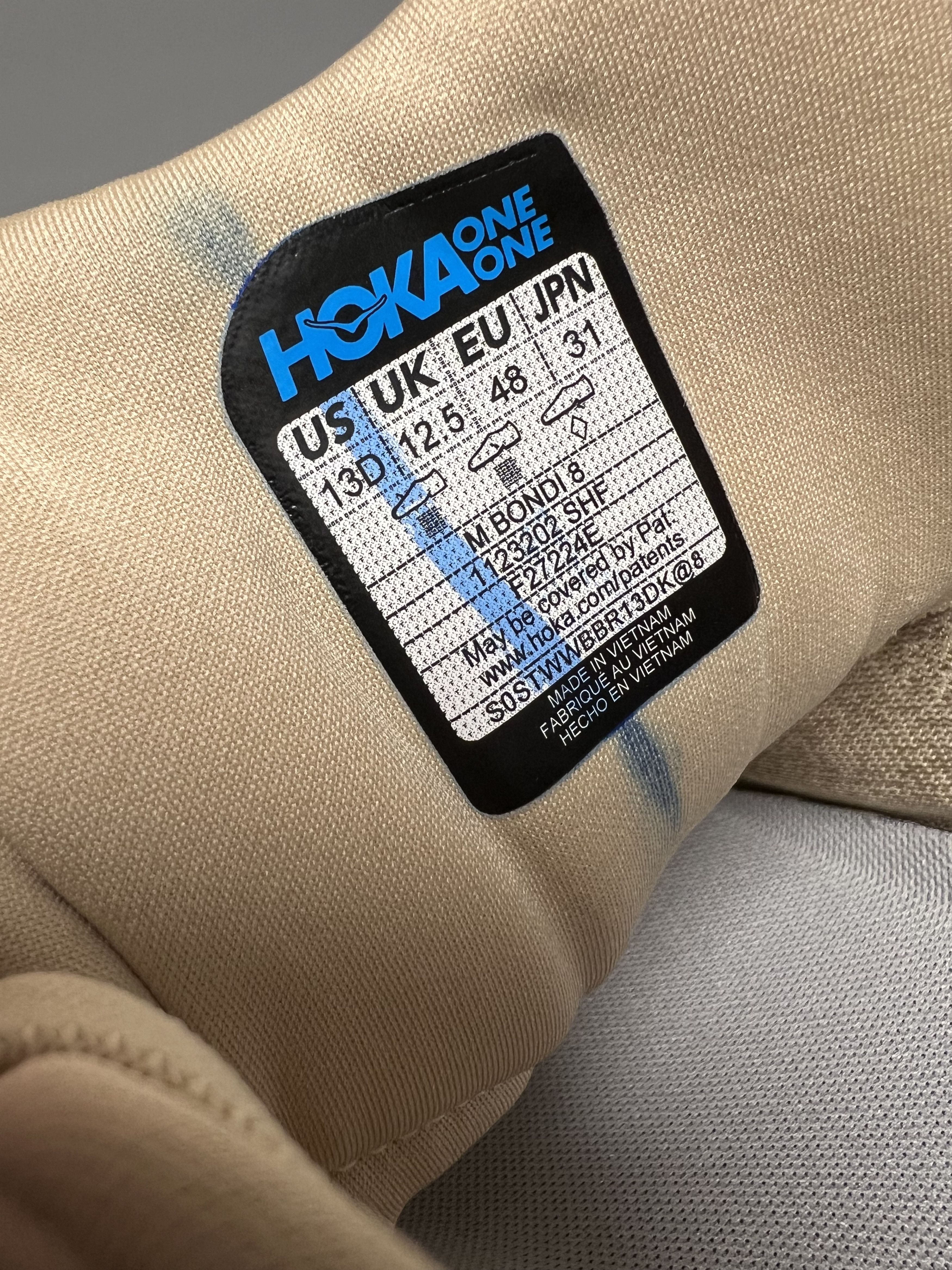 Hoka 13D Hoka One One Bondi 8 Running Shoes 1123202-SHF Size US 13 / EU 46 - 17 Thumbnail