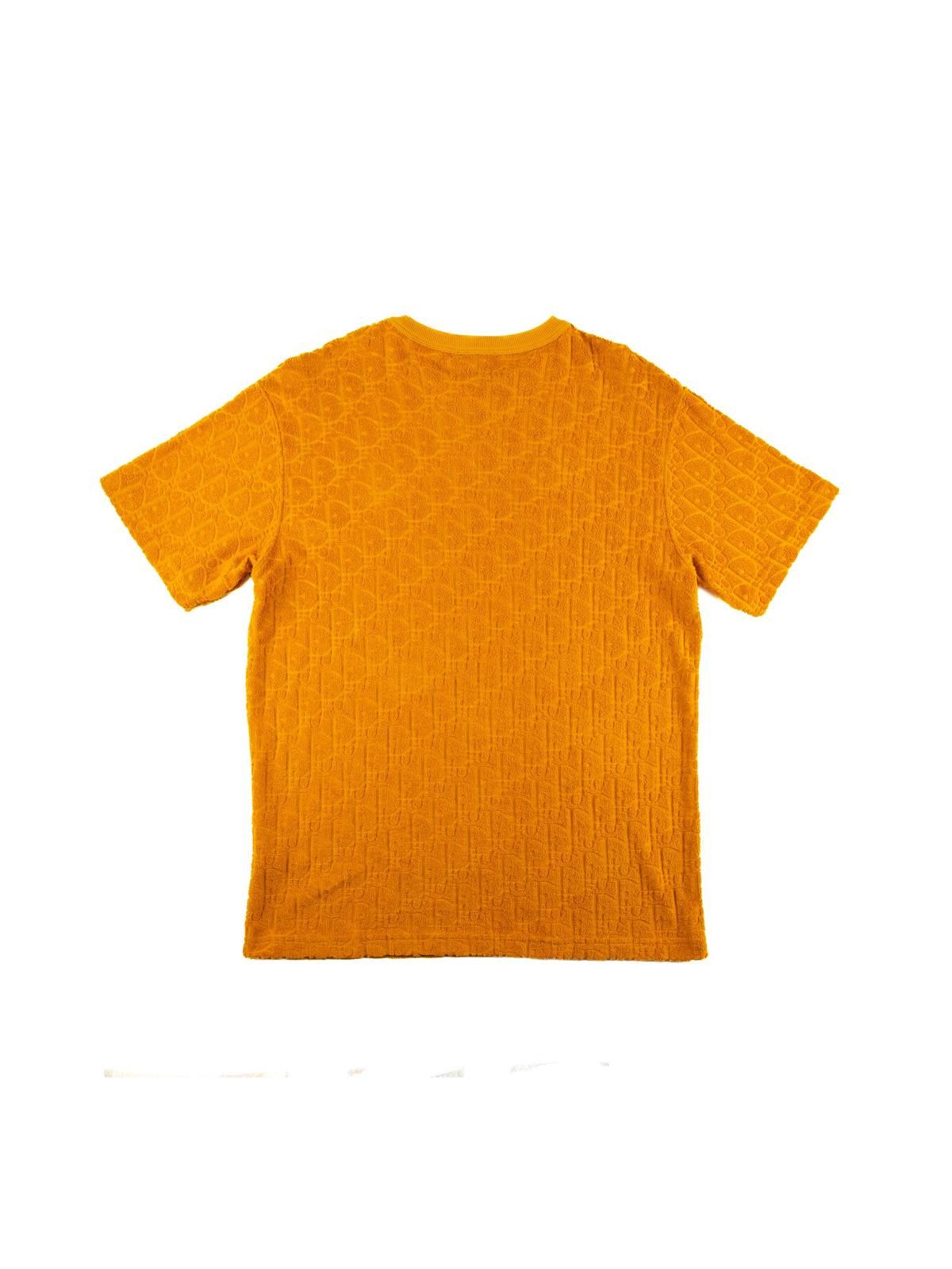 Dior Dior Oblique Towelling Orange T Shirt Size US S / EU 44-46 / 1 - 6 Thumbnail
