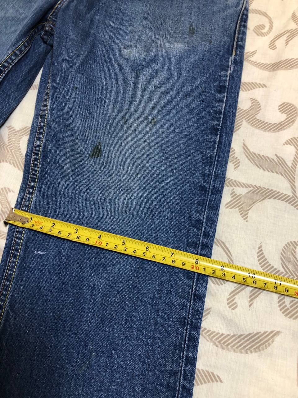 Levi's Vintage Levi’s 571 Straight Leg Jeans Classic Blue Denim Size US 32 / EU 48 - 9 Thumbnail
