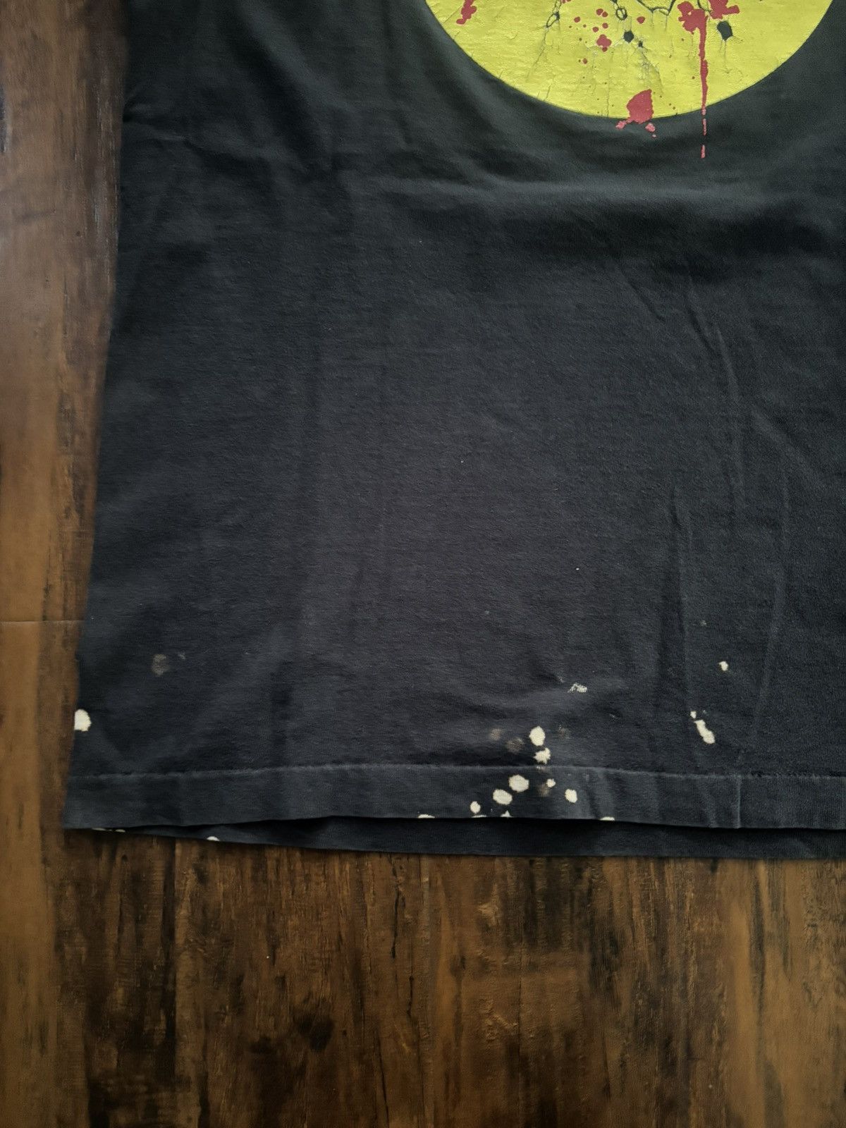 Vintage vintage faded grunge headshot smiley face tee Size US L / EU 52-54 / 3 - 5 Thumbnail