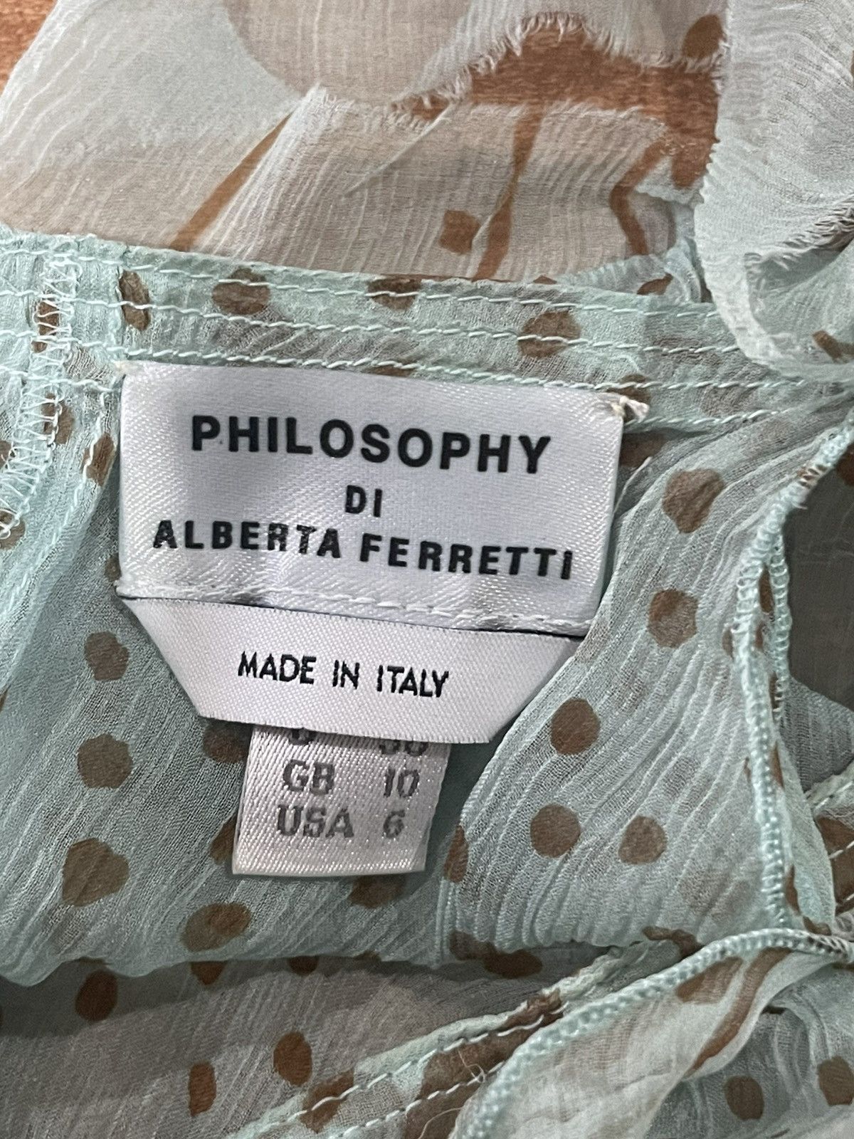 Alberta Ferretti Alberta Ferretti Blouse Size M / US 6-8 / IT 42-44 - 3 Thumbnail