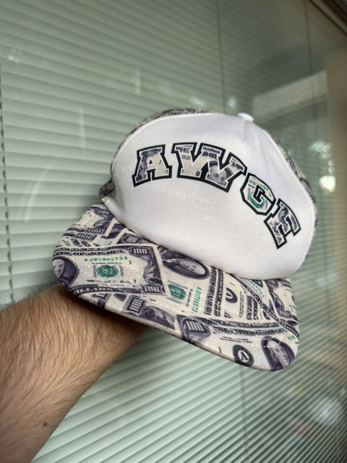 AWGE VERY RARE Awge Asap Rocky MONEY dollars Cap/Hat Size ONE SIZE - 1 Thumbnail