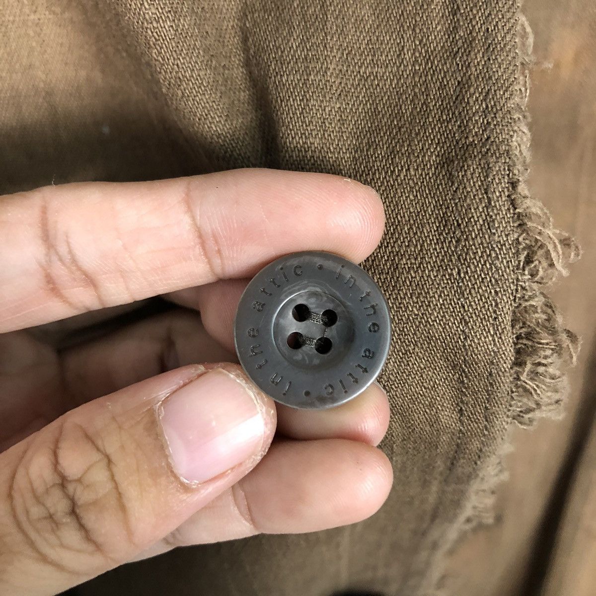In The Attic 📌Vintage Chore Work Distressed Jacket In The Attic Size US M / EU 48-50 / 2 - 17 Thumbnail