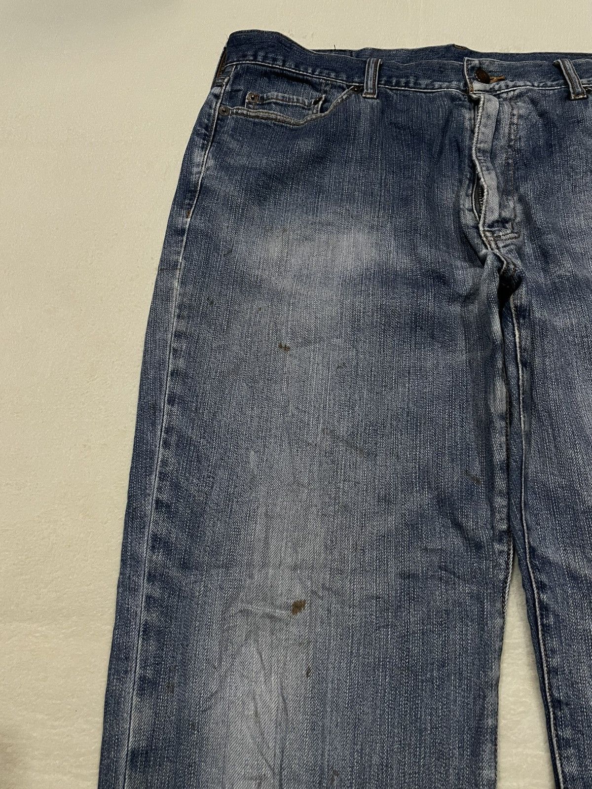 Japanese Brand Vintage Crocodile Mudwash Distressed Denim Jeans Size US 36 / EU 52 - 5 Thumbnail