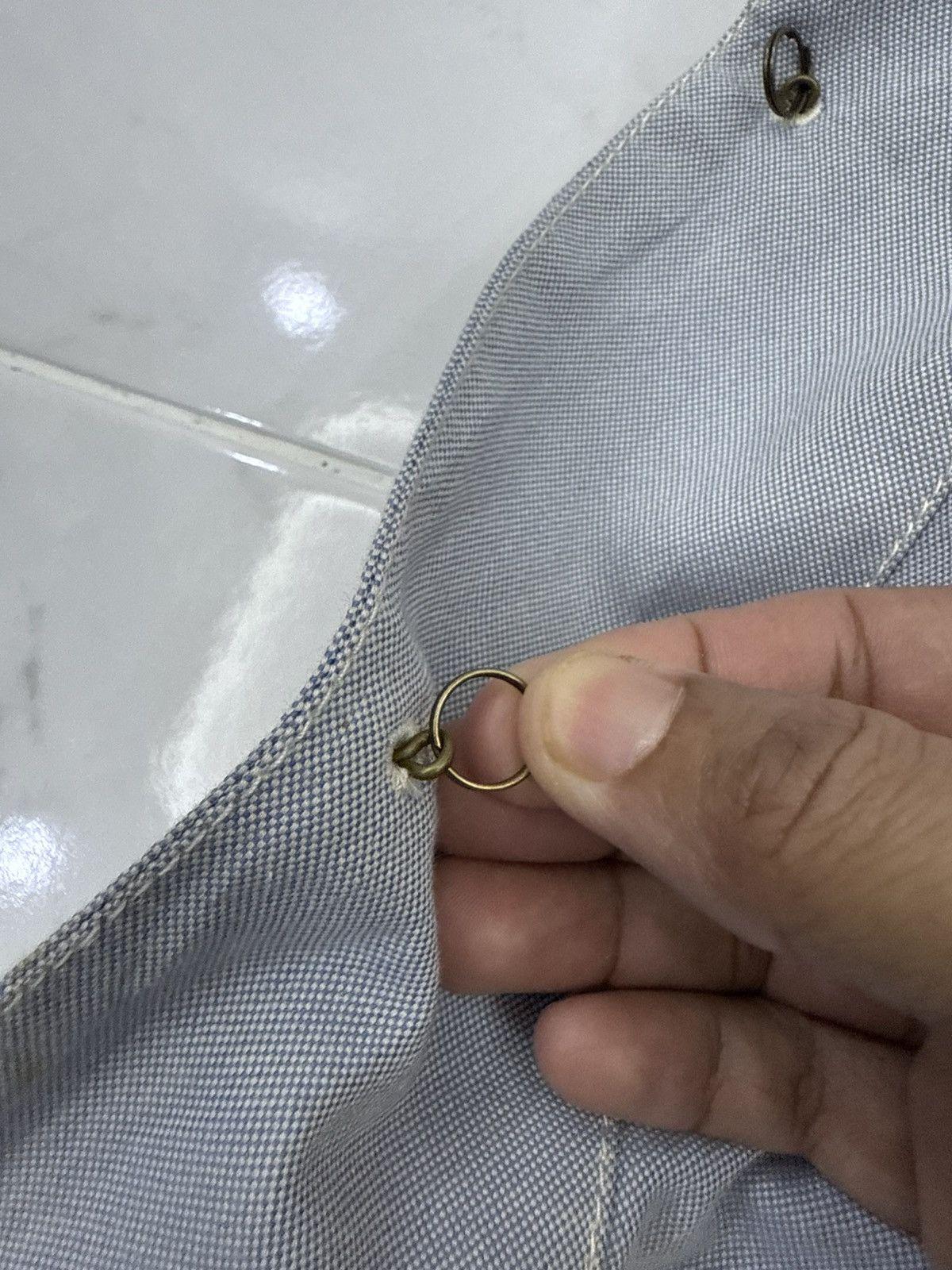 Nigel Cabourn Nigel Cabourn Multipockets Chambray Selvedge Light Jacket Size US S / EU 44-46 / 1 - 11 Thumbnail