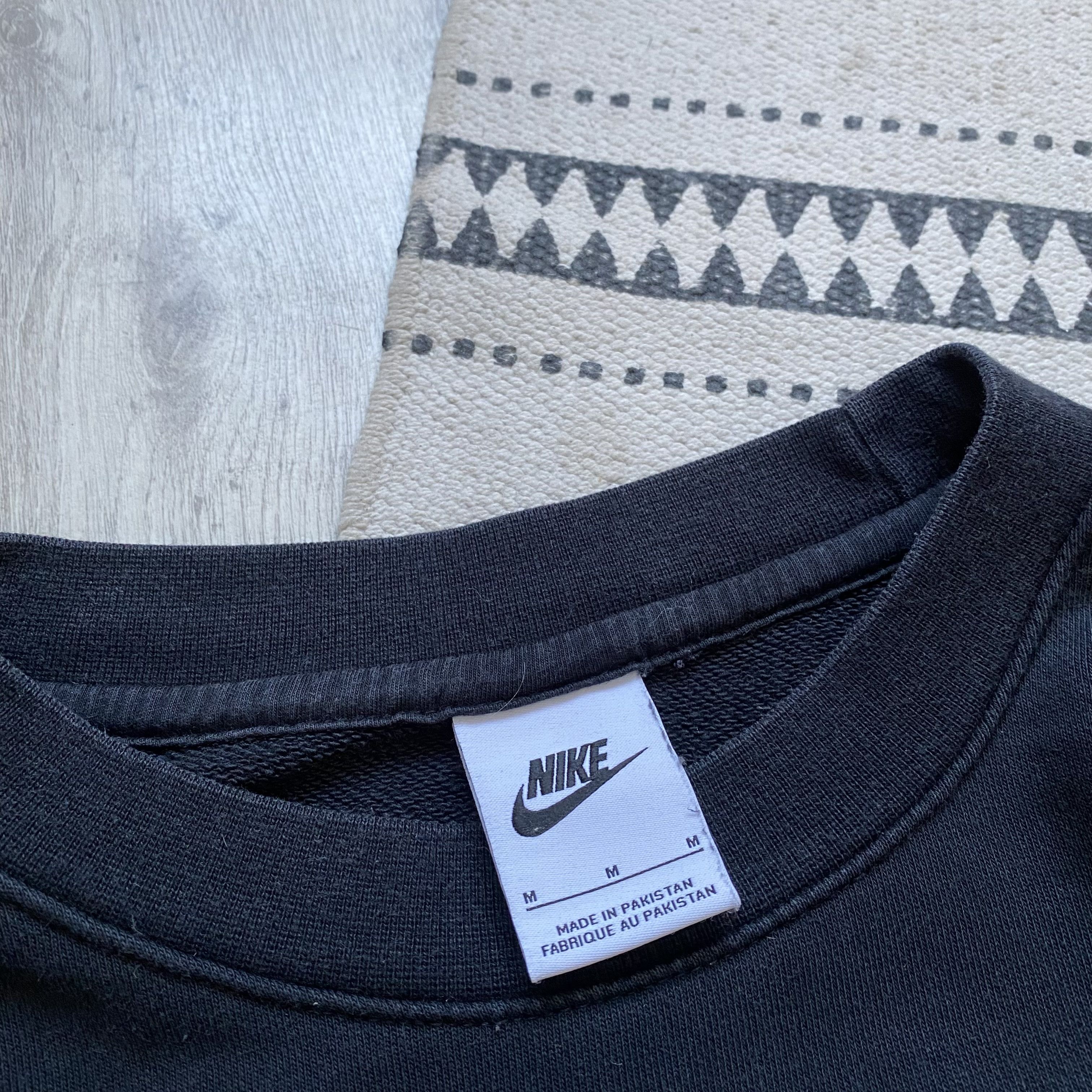 Nike 🖤 Y2K Nike multi logo boxy sweatshirt swoosh Size US M / EU 48-50 / 2 - 6 Thumbnail
