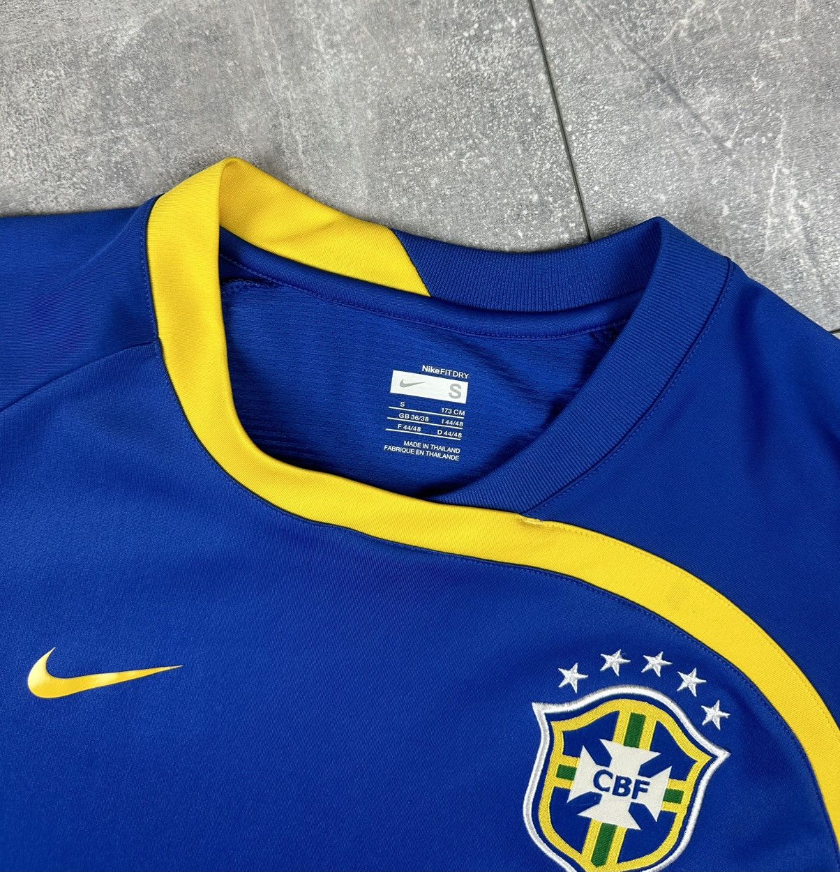 Nike Nike Brazil National Team 2008/09 Training Soccer Jersey Size US S / EU 44-46 / 1 - 10 Thumbnail