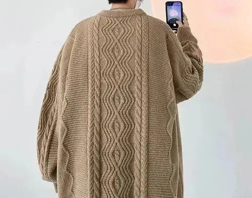 Blkbvr Winter Twist Embroidery Knitwear Oversize Sweater Size US L / EU 52-54 / 3 - 2 Thumbnail
