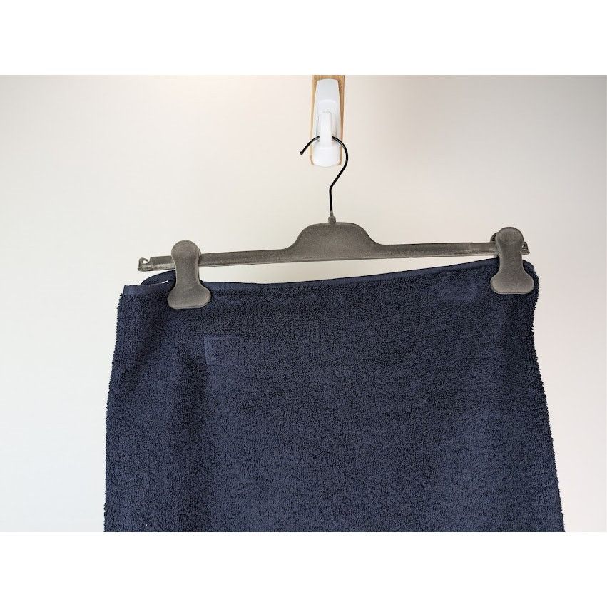 Balenciaga o1rshd1 Size: M / Cotton Skirt Towel in Dark Navy Blue Size 32 - 13 Thumbnail