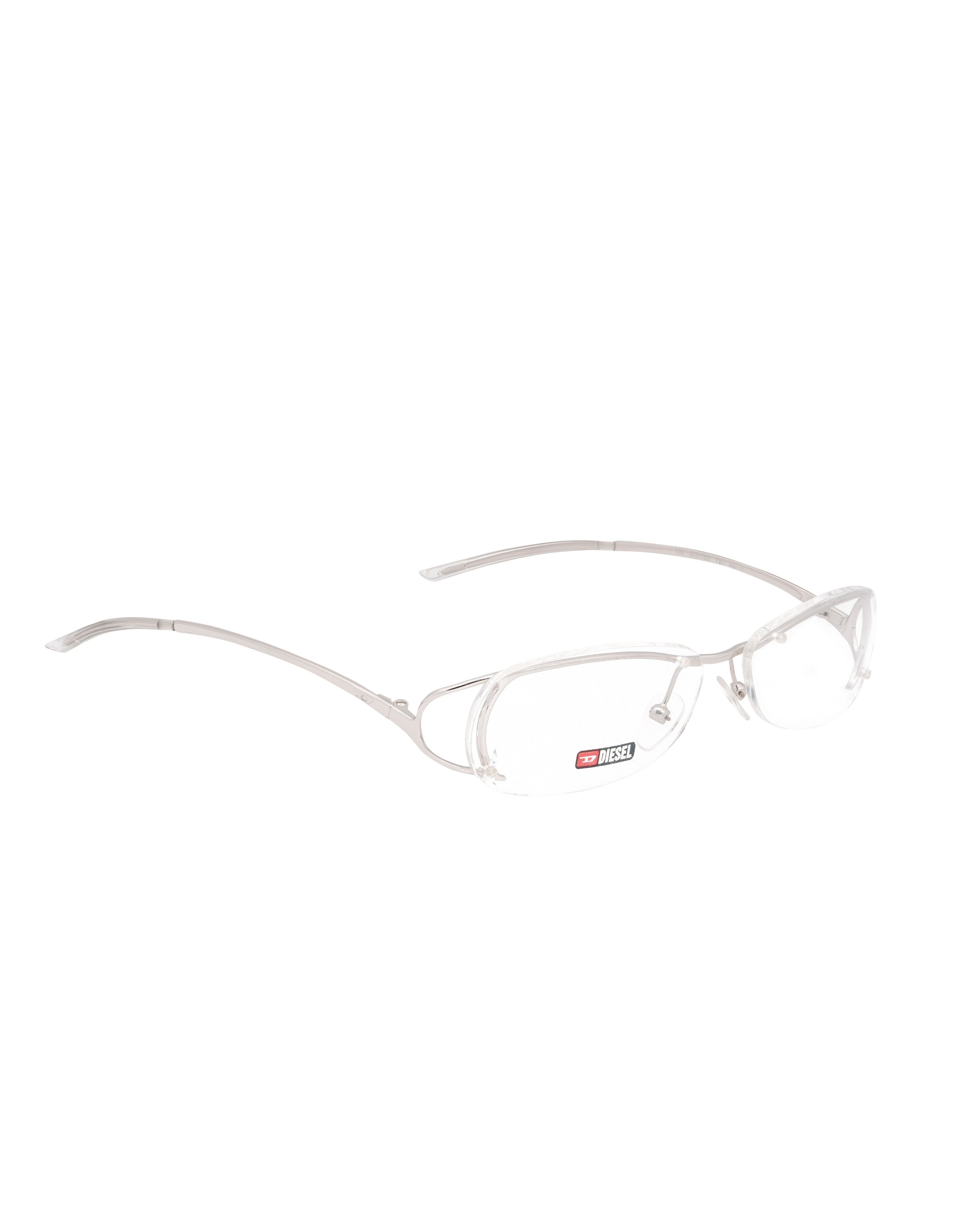Diesel Diesel '00s Silver Metal Rimless Glasses Size ONE SIZE - 1 Thumbnail