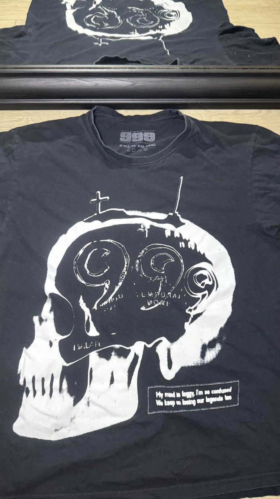 999 Club Y2K 999 Club! Juice Wrld Concert Skull Shirt Size US L / EU 52-54 / 3 - 2 Thumbnail