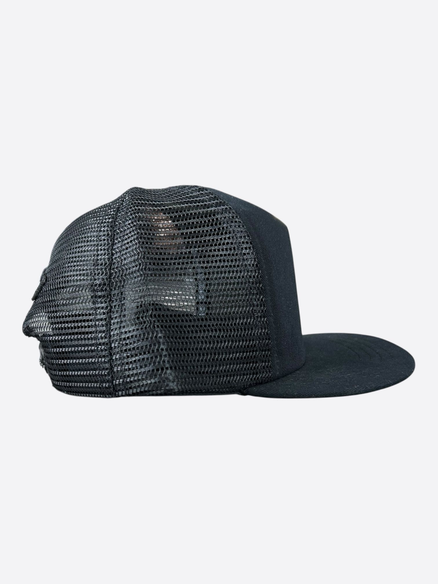 Chrome Hearts Chrome Hearts Black & White Sex Pistols Trucker Hat Size ONE SIZE - 4 Thumbnail