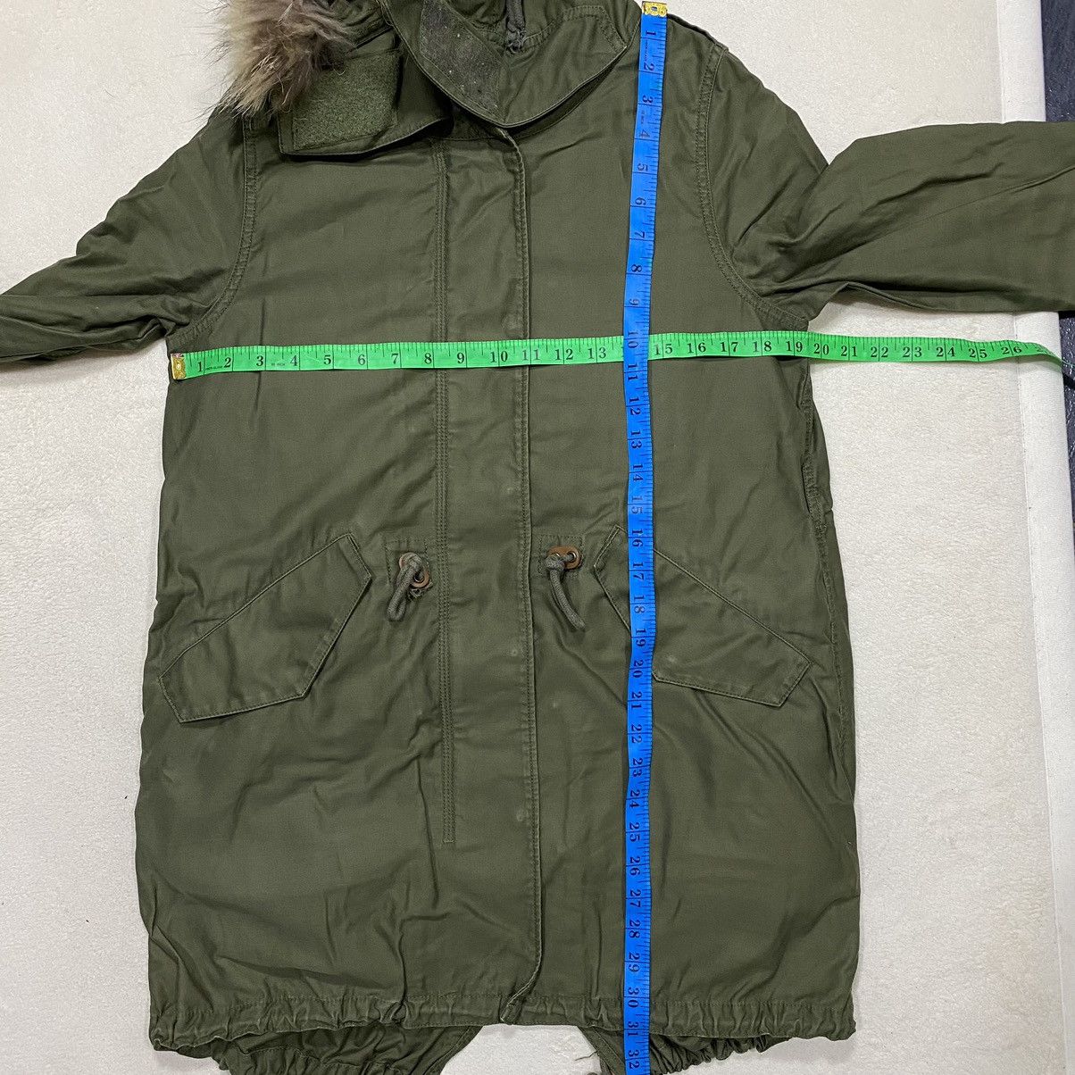 ADAM ET ROPE × Japanese Brand ADAM ET ROPE Racoon Fur Parka Jacket Size S / US 4 / IT 40 - 20 Thumbnail