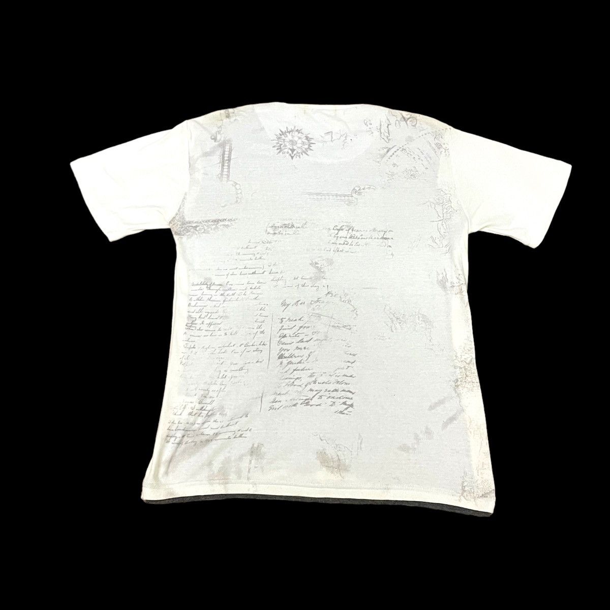 In The Attic × Japanese Brand × Seditionaries 🇯🇵 IN THE ATTIC POEM LEATHER LACE SEDITIONARIES TSHIRT Size US M / EU 48-50 / 2 - 2 Thumbnail