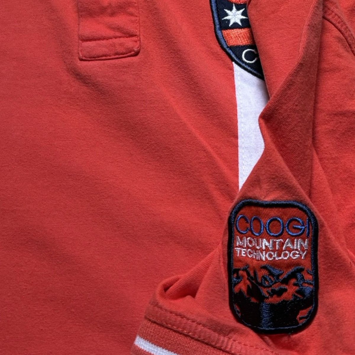 Coogi Coogi Men’s Polo Shirt White Orange Australian Flag Size XL Size US XL / EU 56 / 4 - 6 Thumbnail