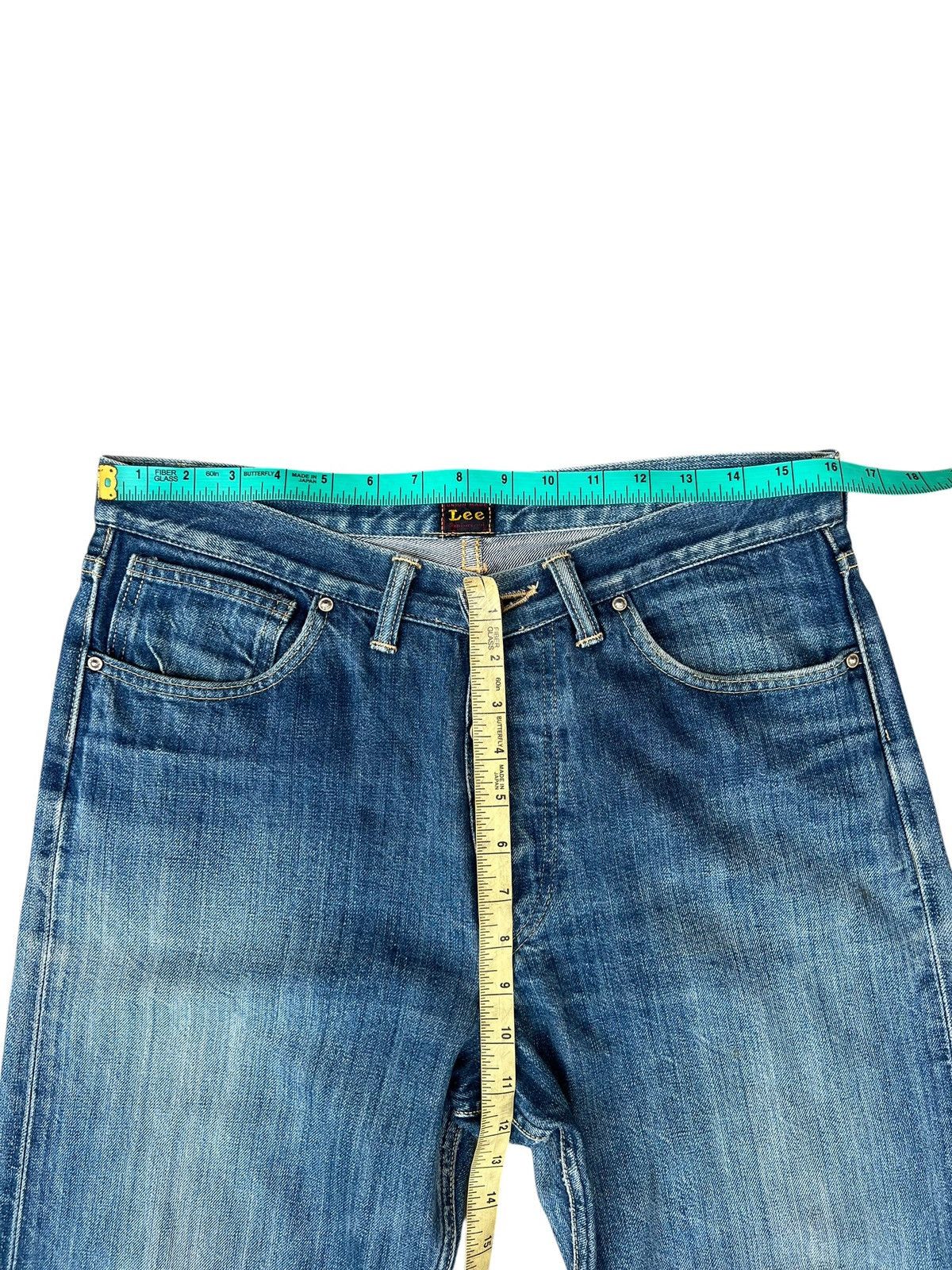 Lee Vintage Lee Lot 02101 Sanforized Faded Denim Selvedge Jeans Size US 31 - 4 Thumbnail