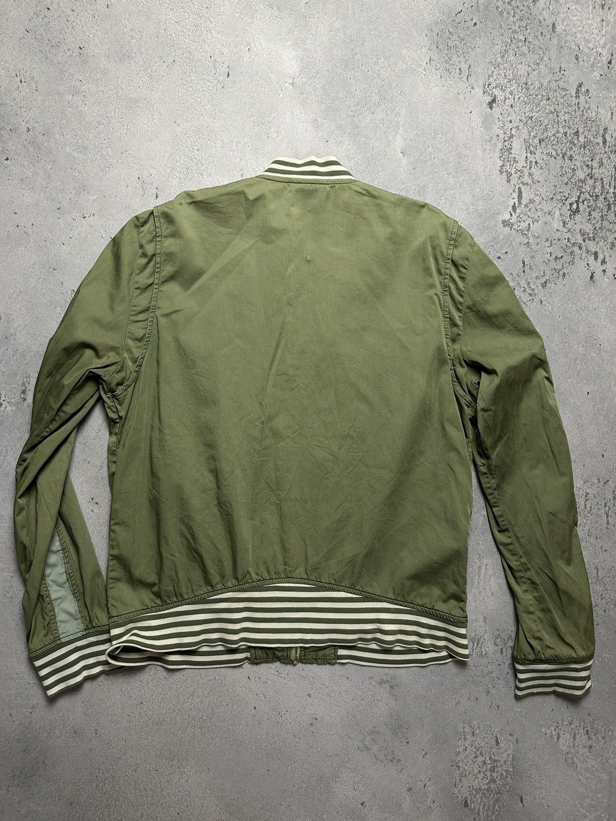 Diesel Rare Archive Diesel Olive Green Rider Bomber Jacket y2k 90s Size US XL / EU 56 / 4 - 6 Thumbnail