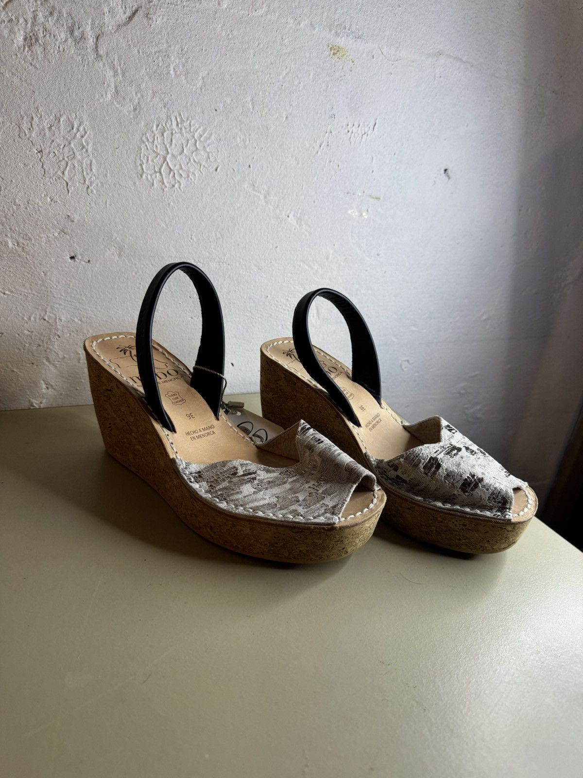 Other Cork Plattform with Silver Details Size US 5 / IT 35 - 2 Thumbnail