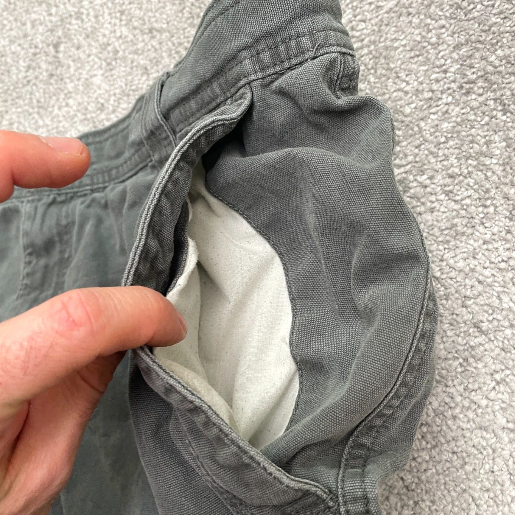Vintage Columbia Cargo Shorts Mens 40W Gray Cotton Pocket Outdoor Casual Size US 40 / EU 56 - 7 Thumbnail