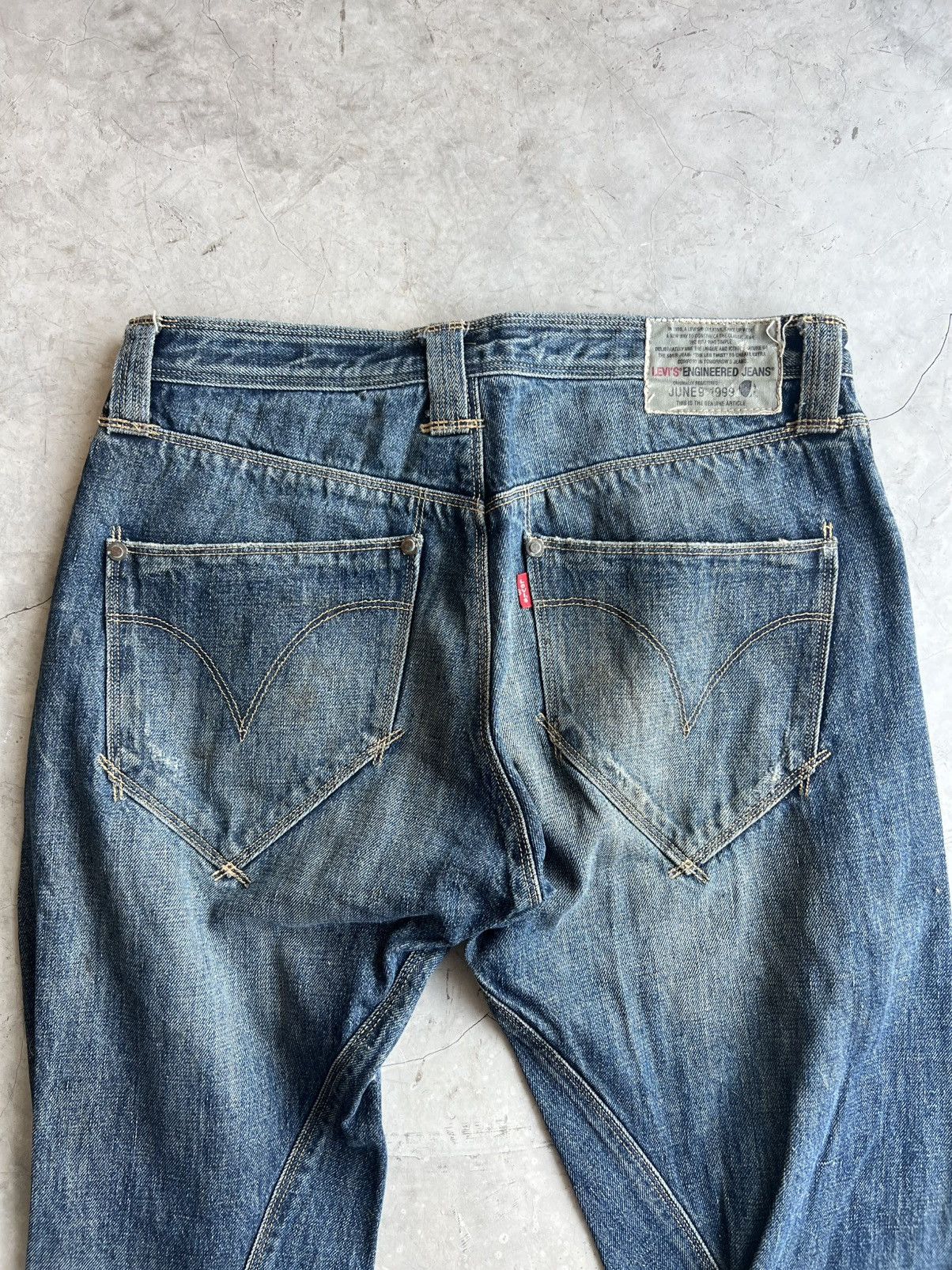 Levi's Levis Engineered Twisted Jeans Bootcut Tag 32 Actual 32x29.5 Size US 32 / EU 48 - 6 Thumbnail