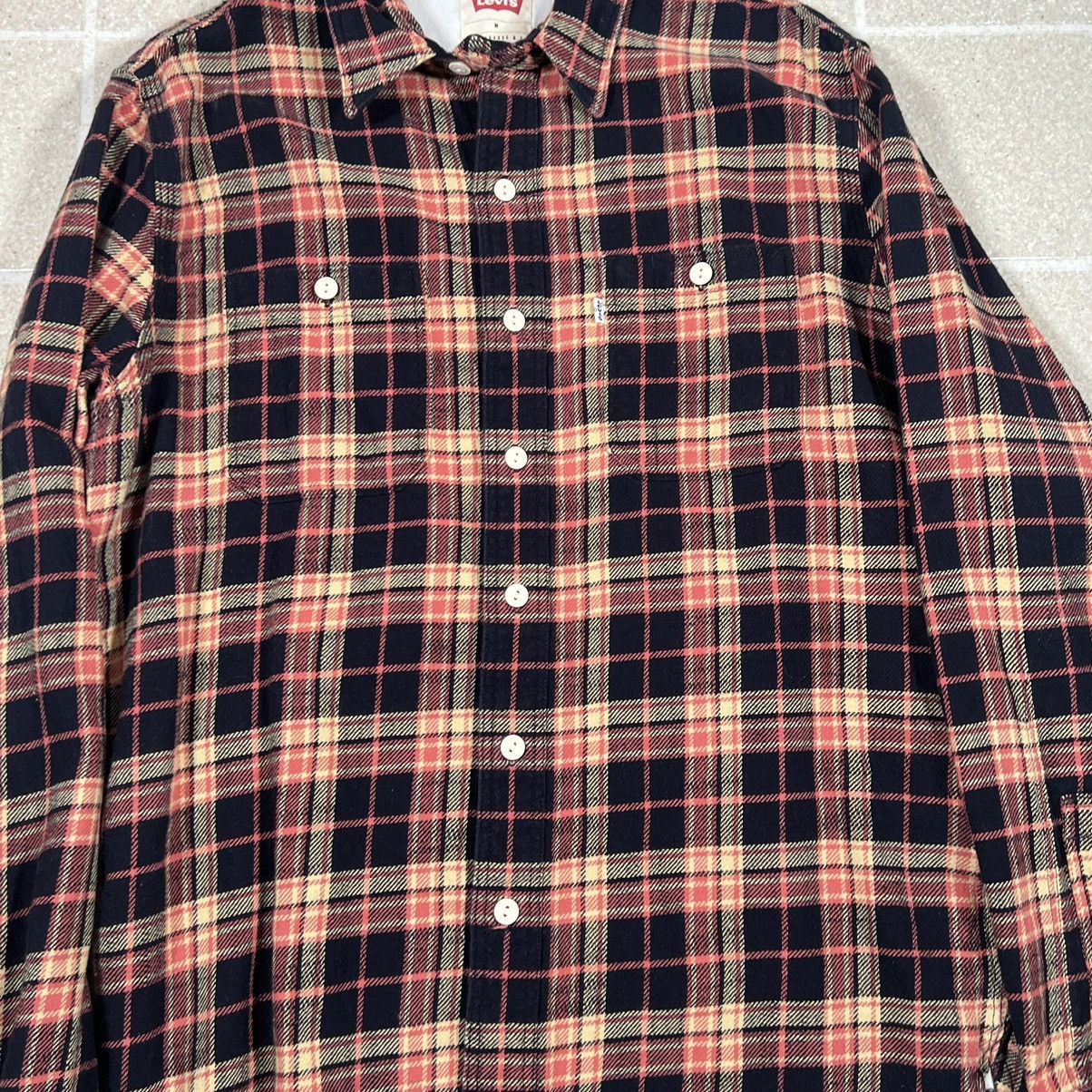 Levi's × Levi's Made & Crafted × Levi's Vintage Clothing Levis Western Lumberjack Flannel Shirt Long Sleeve Plaid Size US M / EU 48-50 / 2 - 3 Thumbnail