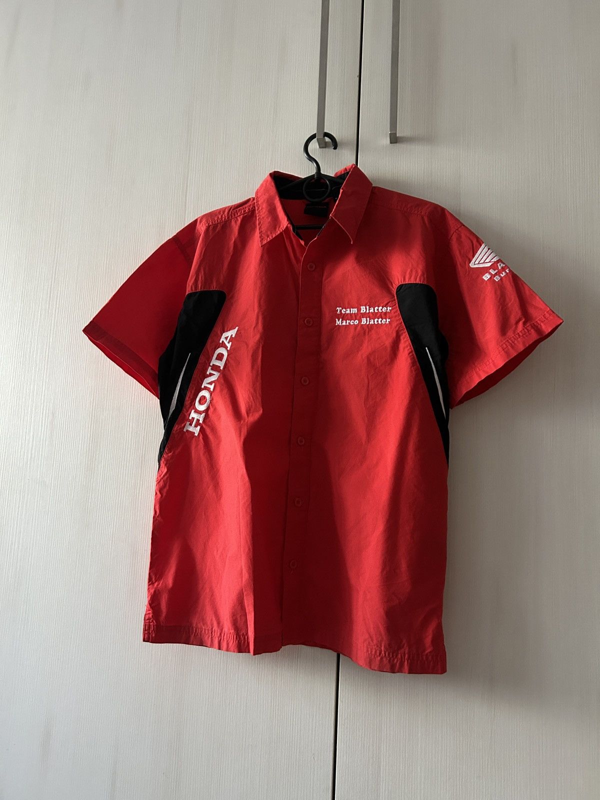 Honda × NASCAR × Vintage Vintage Honda Team Blatter racing big logo polos shirt Size US M / EU 48-50 / 2 - 2 Thumbnail
