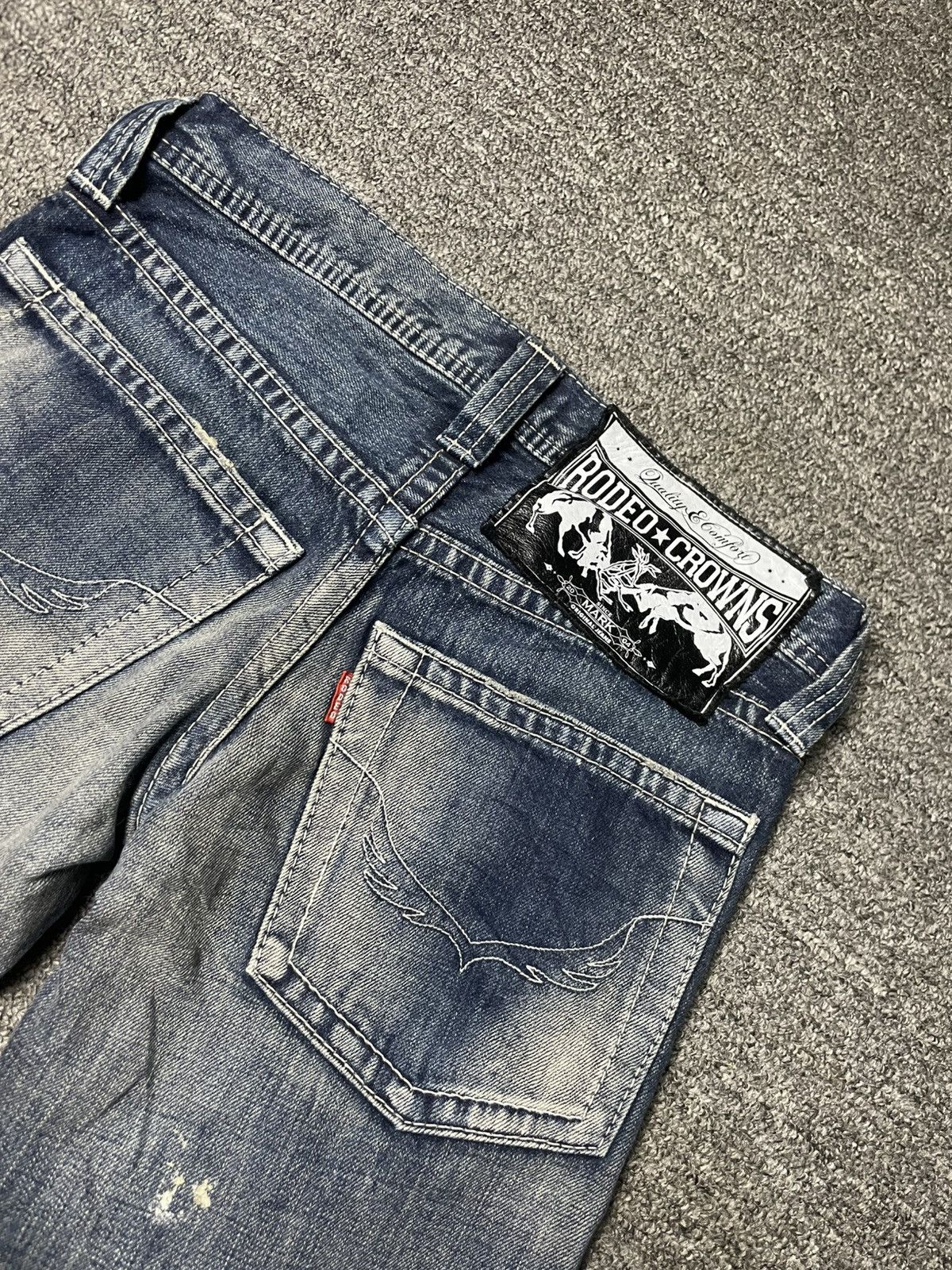 Other Rodeo Crowns Brand Denim Jeans (62) Size US 27 - 14 Thumbnail