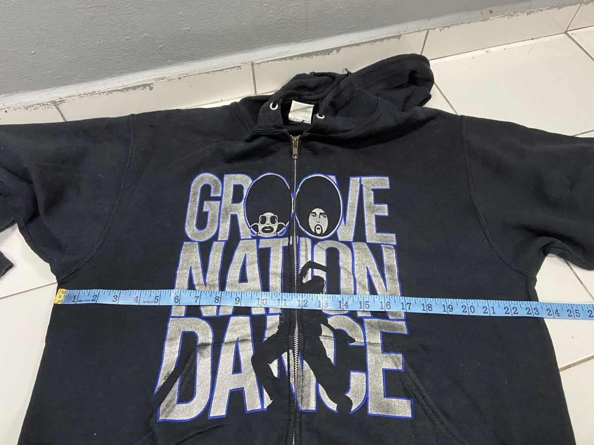 Jerzees GROOVE NATION DANCE BLACK ZIPPER HOODIE Size US L / EU 52-54 / 3 - 10 Thumbnail