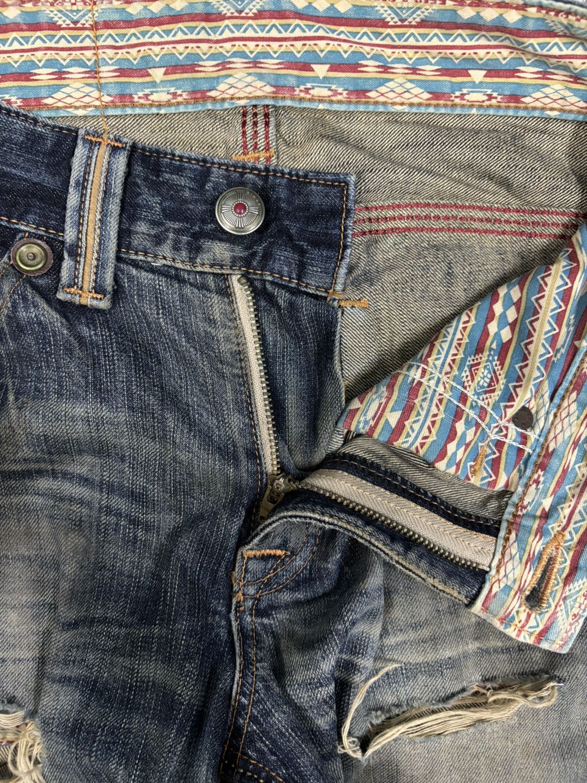 Edwin Vintage Edwin XV Mud Wash Baggy Distressed Grunge Jeans Size US 31 - 18 Thumbnail