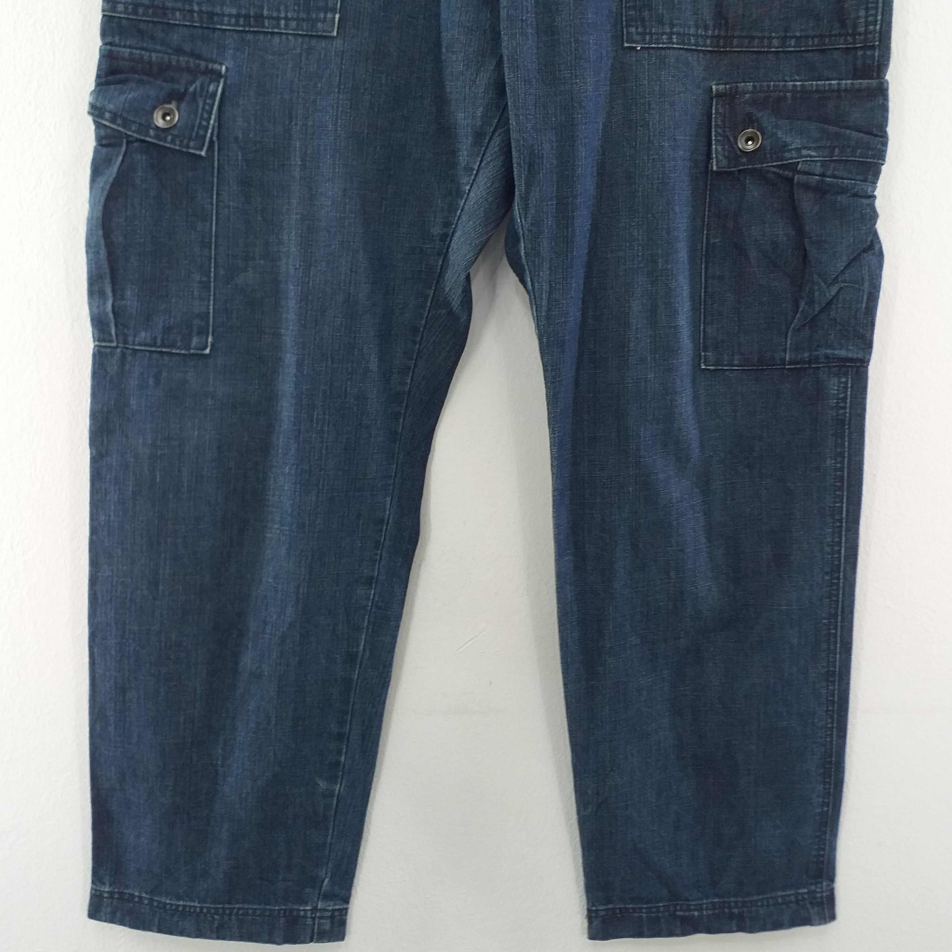 Japanese Brand Ssur Plus Japanese Brand Cargo Jeans -CP049 Size US 37 - 20 Thumbnail