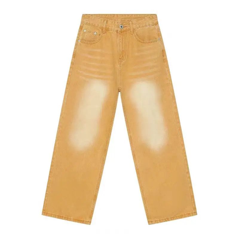 Japanese Brand × Jean Yellow Loose Harajuku Jeans Size US 30 / EU 46 - 3 Thumbnail