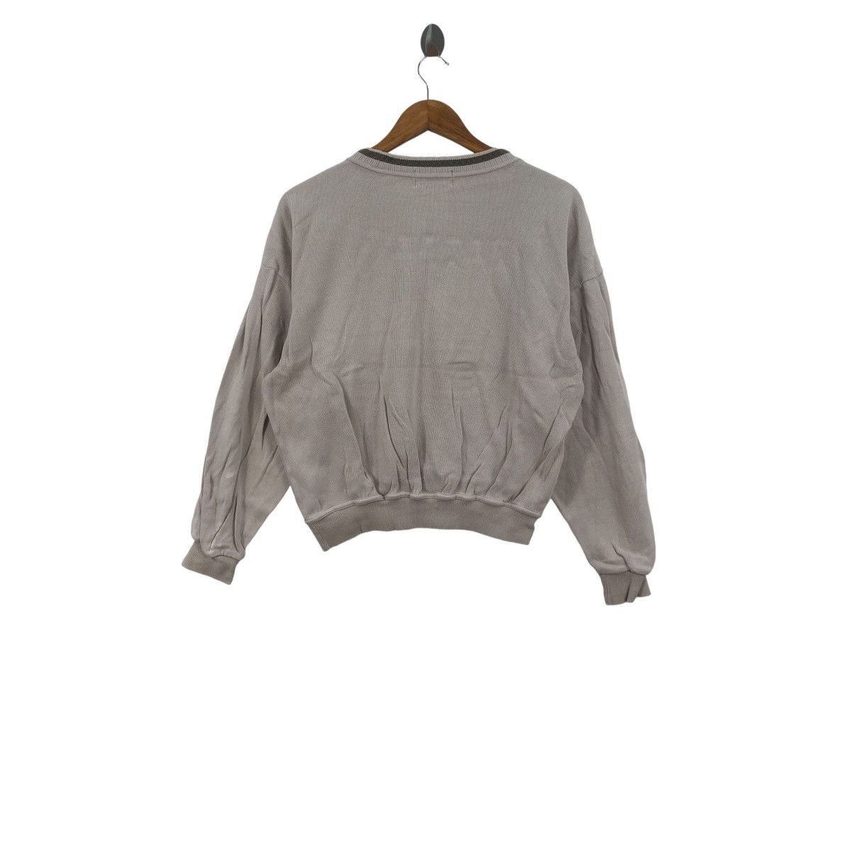 Vintage Vintage Designer CLAUDIO VALENTINO PARIS Pullover Sweatshirt Size M / US 6-8 / IT 42-44 - 3 Thumbnail