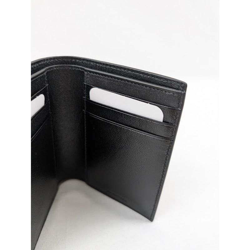 Balenciaga o1rshd1 Size: OS / Case Vertical Bifolded Wallet Black/White Size ONE SIZE - 12 Thumbnail