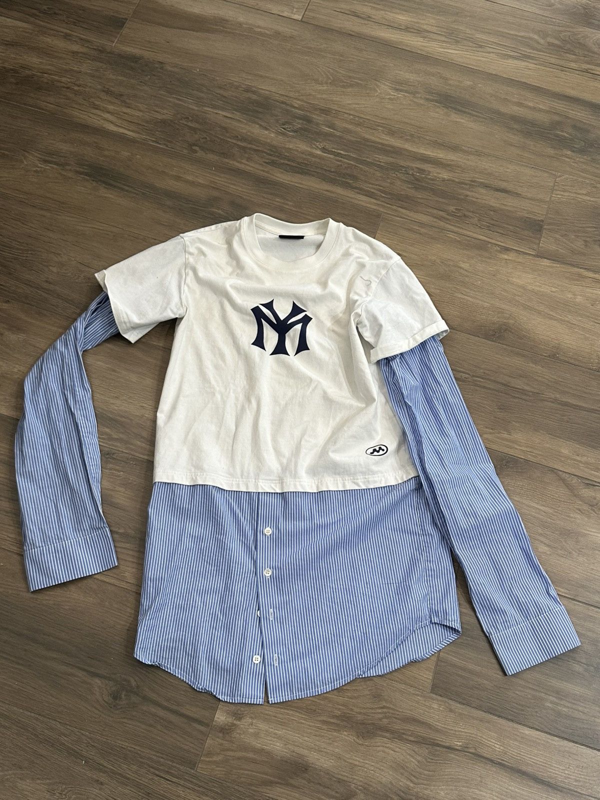 s*e様 Mowalola MY CITY Dress Shirt 23aw Mowalola 'MY CITY Dress Shirt'