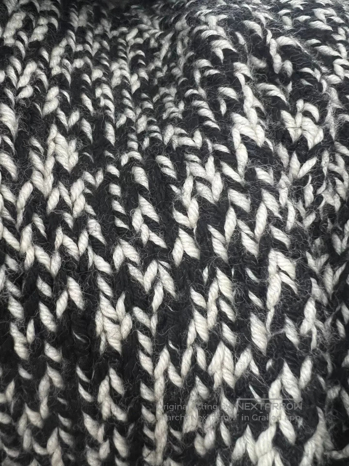 Saint Laurent Paris Saint Laurent Black and White Sweater. Size US M / EU 48-50 / 2 - 3 Thumbnail