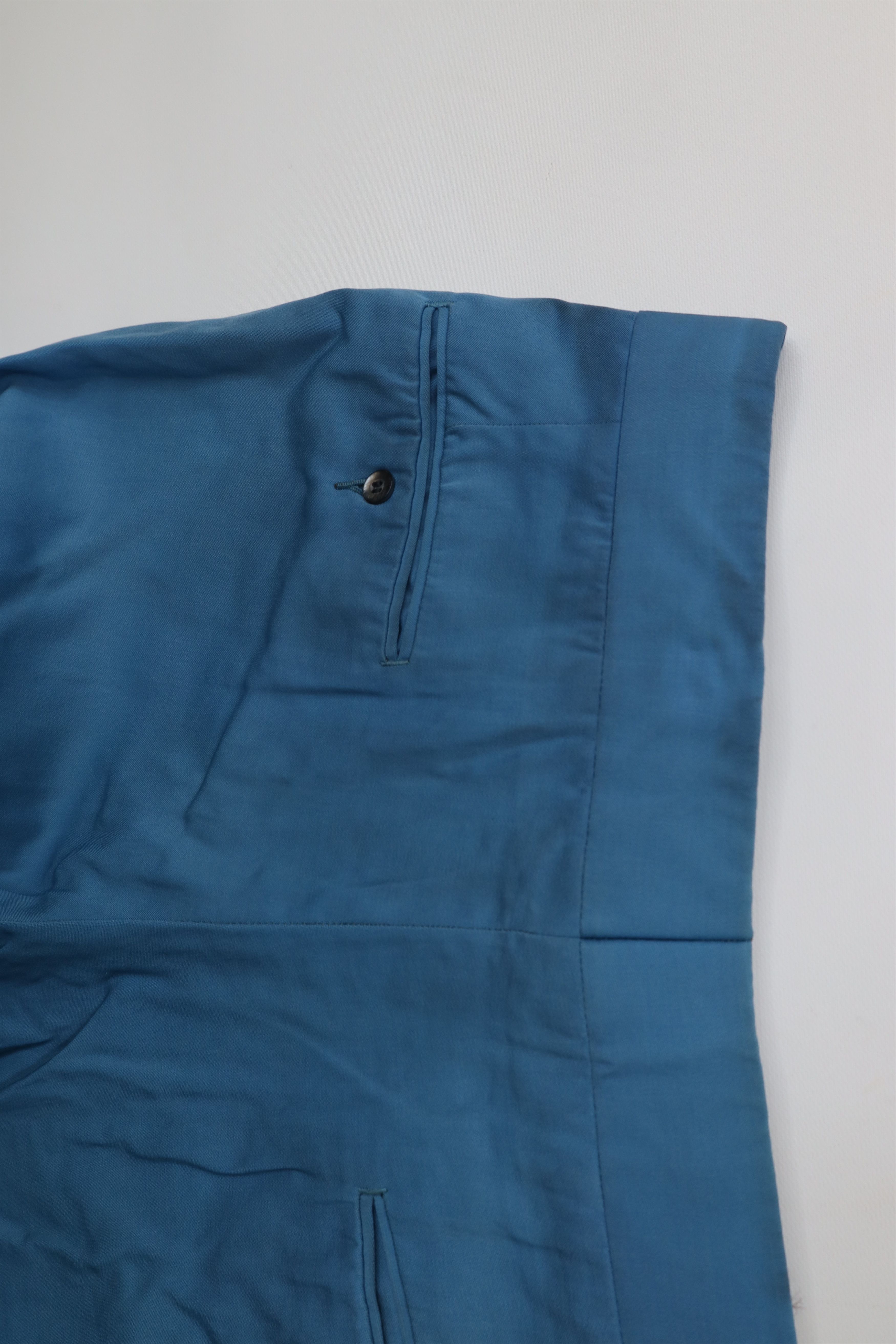 Vintage Vintage 60s Streetwear Rayon Gabardine Wide Leg Pants USA Size US 34 / EU 50 - 16 Thumbnail