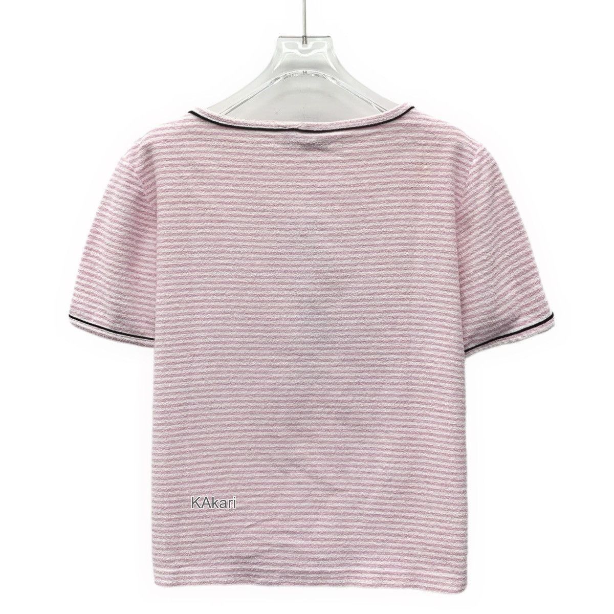 Dior Striped Short-Sleeve Graphic Tee Size US XS / EU 42 / 0 - 2 Thumbnail
