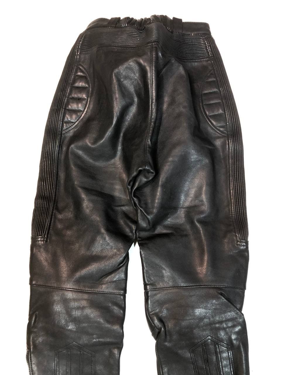 Vintage Louis Motor Racing Moto Leather Pants Vintage Size US 29 - 5 Thumbnail