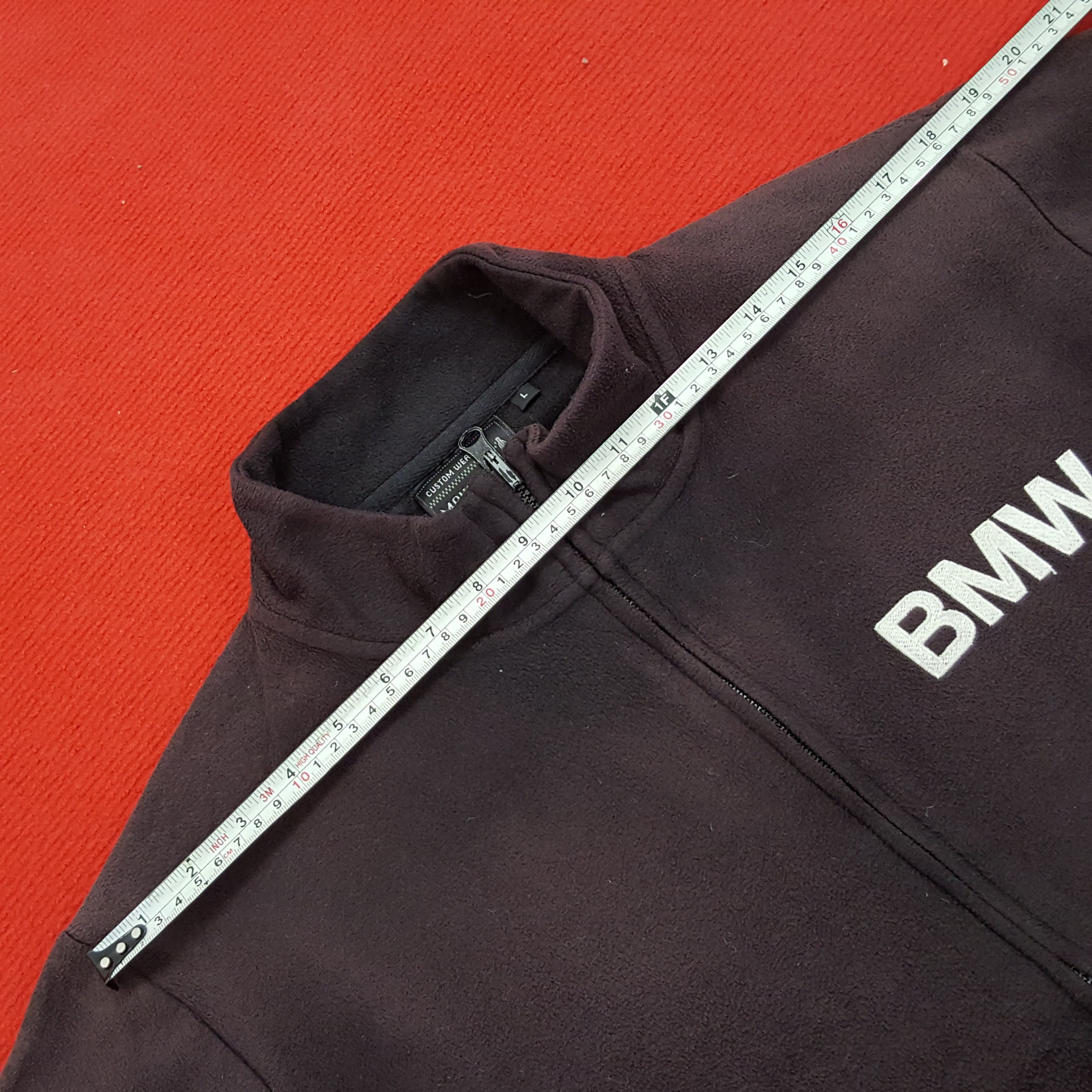 BMW × Vintage BMW Fleece Sweater Jacket Size US M / EU 48-50 / 2 - 10 Thumbnail