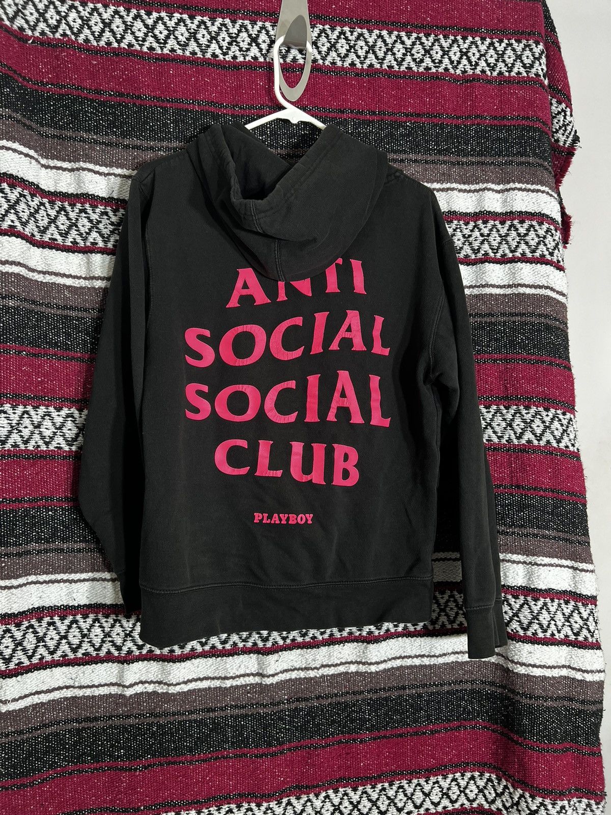 Anti Social Social Club x Playboy OG Hoodie 'Black'