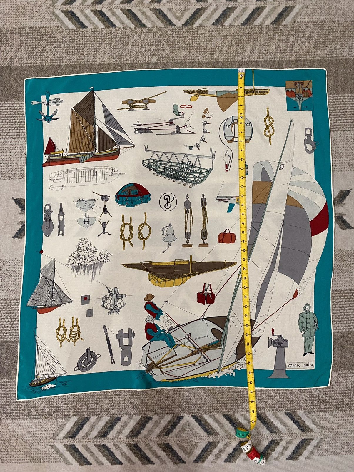 yoshie inaba Japanese Brand Yoshie Inaba Scarves/Handkerchiefs Size ONE SIZE - 8 Thumbnail