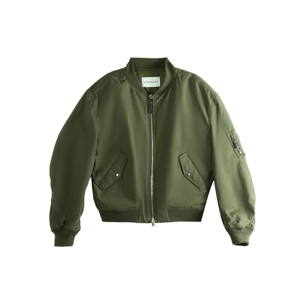 Givenchy Givenchy GREEN Jackets - Bomber Jackets Size US XL / EU 56 / 4 - 1 Thumbnail