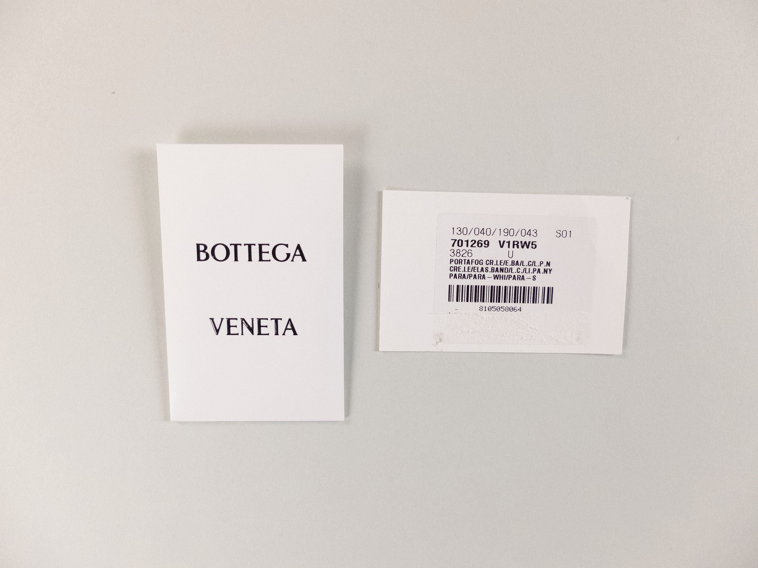 Bottega Veneta BOTTEGA VENETA green white glossy leather strap wallet Size ONE SIZE - 8 Thumbnail