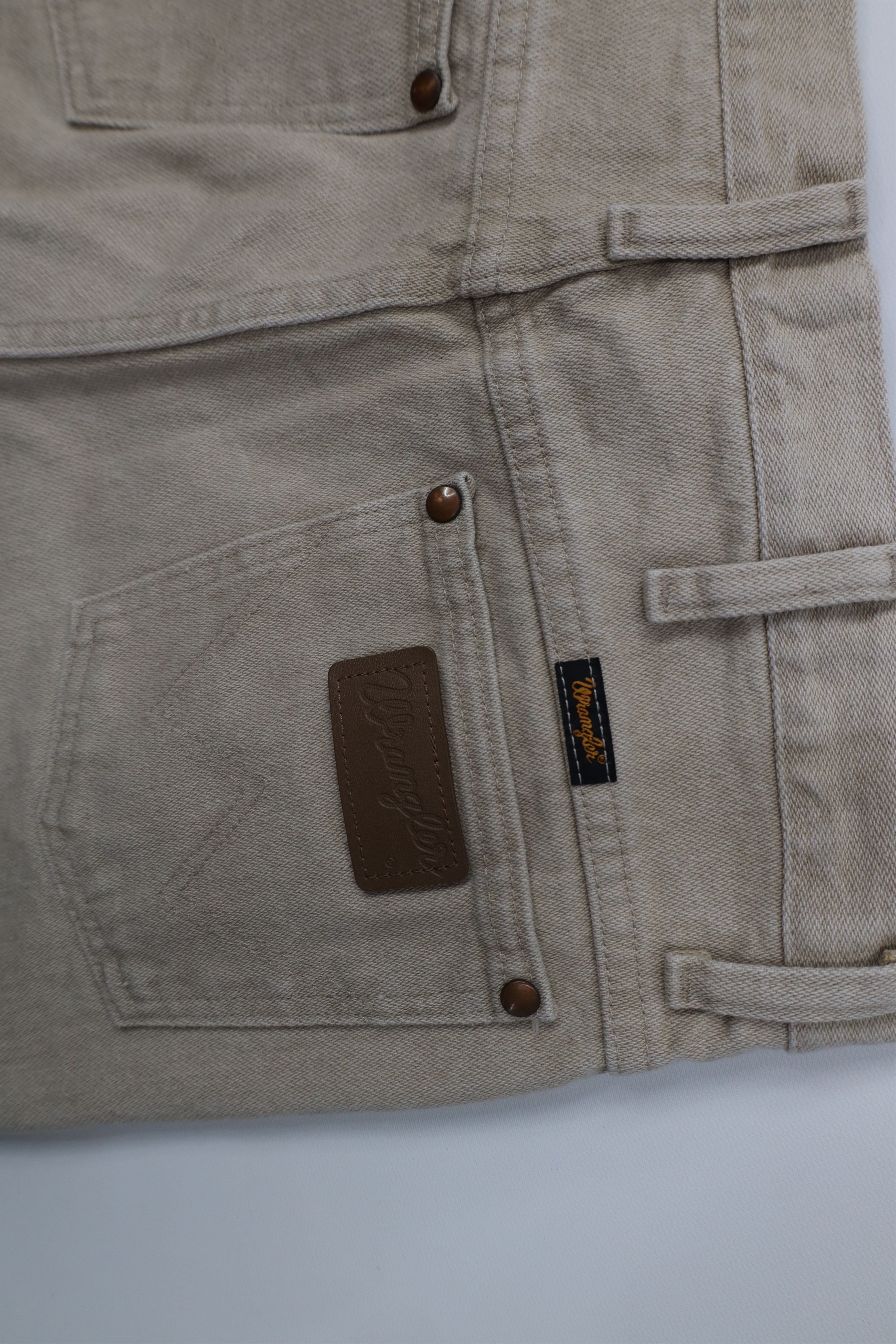 Wrangler Vintage 90s Wrangler Straight Leg Denim Jeans Beige Cotton Size US 32 / EU 48 - 12 Thumbnail