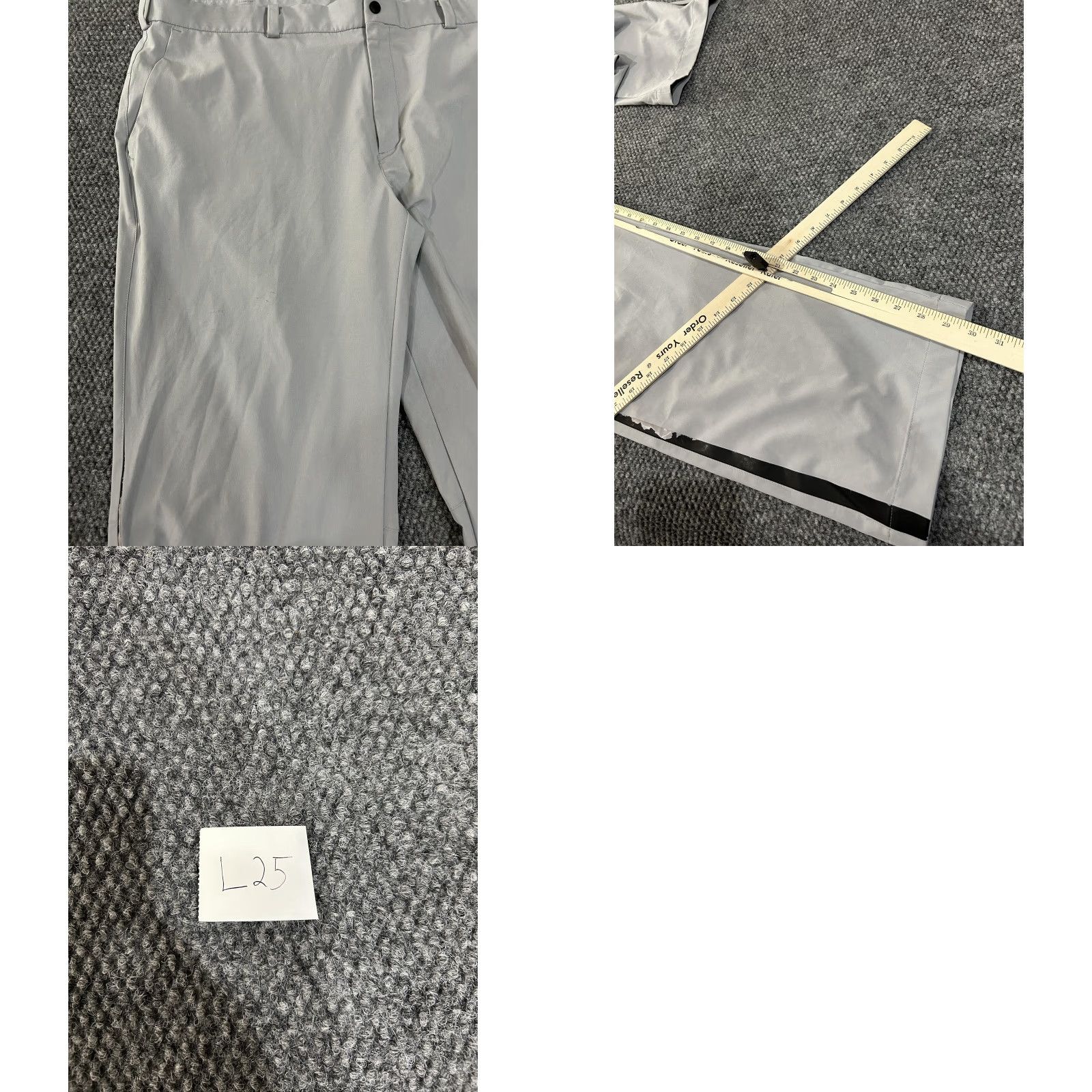 Nike Nike Golf Tour Performance Pants Mens 40x30 Gray Rain Water Resistant Golf Size US 40 / EU 56 - 9 Thumbnail