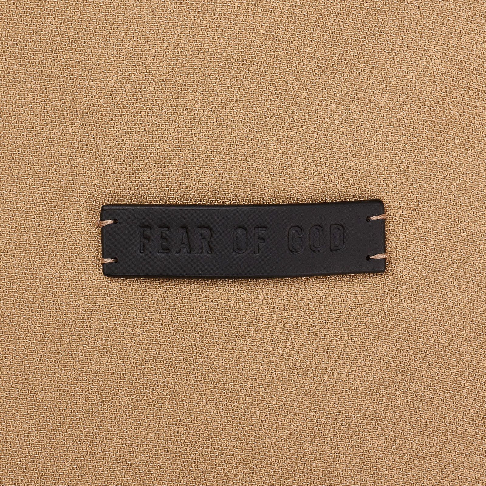 Fear of God FEAR OF GOD Tan Short Sleeve Oversized Crepe Shirt Size US XL / EU 56 / 4 - 4 Thumbnail