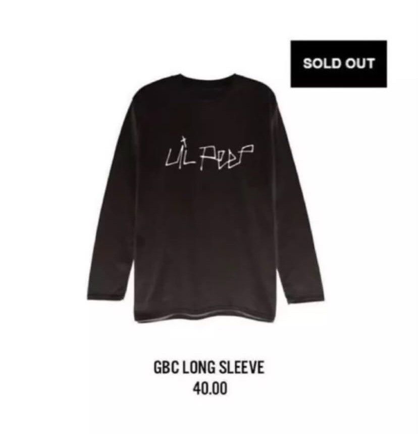 GOTHBOICLIQUE × Lil Peep GBC L/S Size US XXL / EU 58 / 5 - 9 Thumbnail