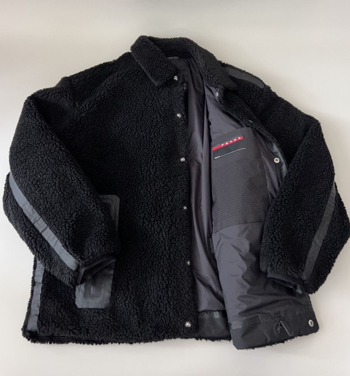 Prada Prada Fleece blouson jacket Size US M / EU 48-50 / 2 - 10 Thumbnail