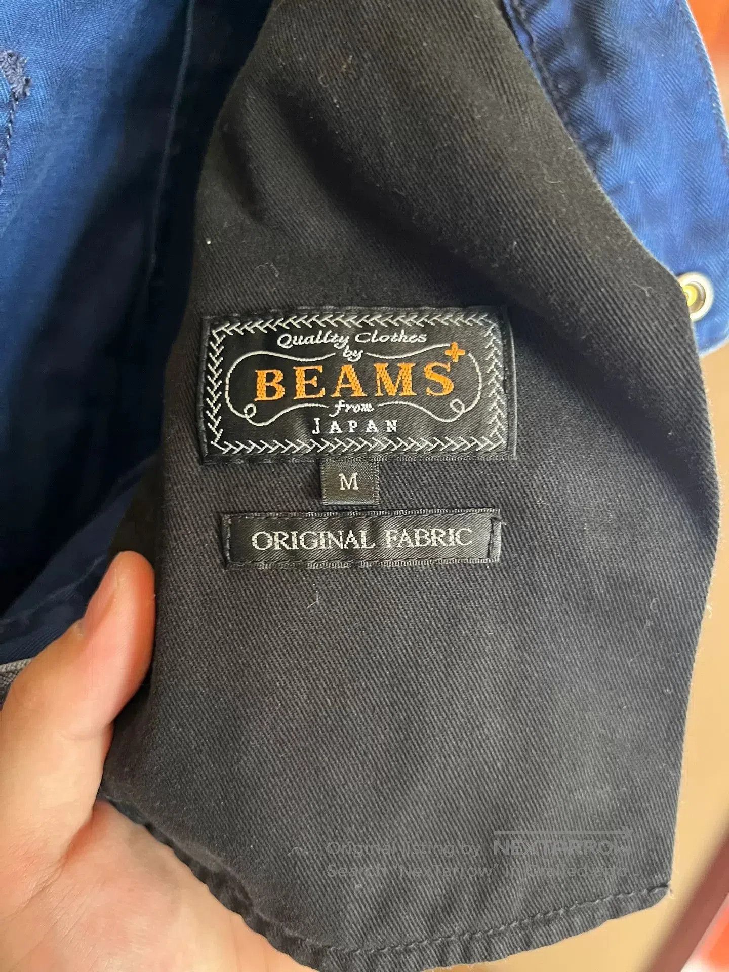 Beams Plus Beams Plus Blue Dyed Slim Fit Trousers. Size US 28 / EU 44 - 4 Thumbnail