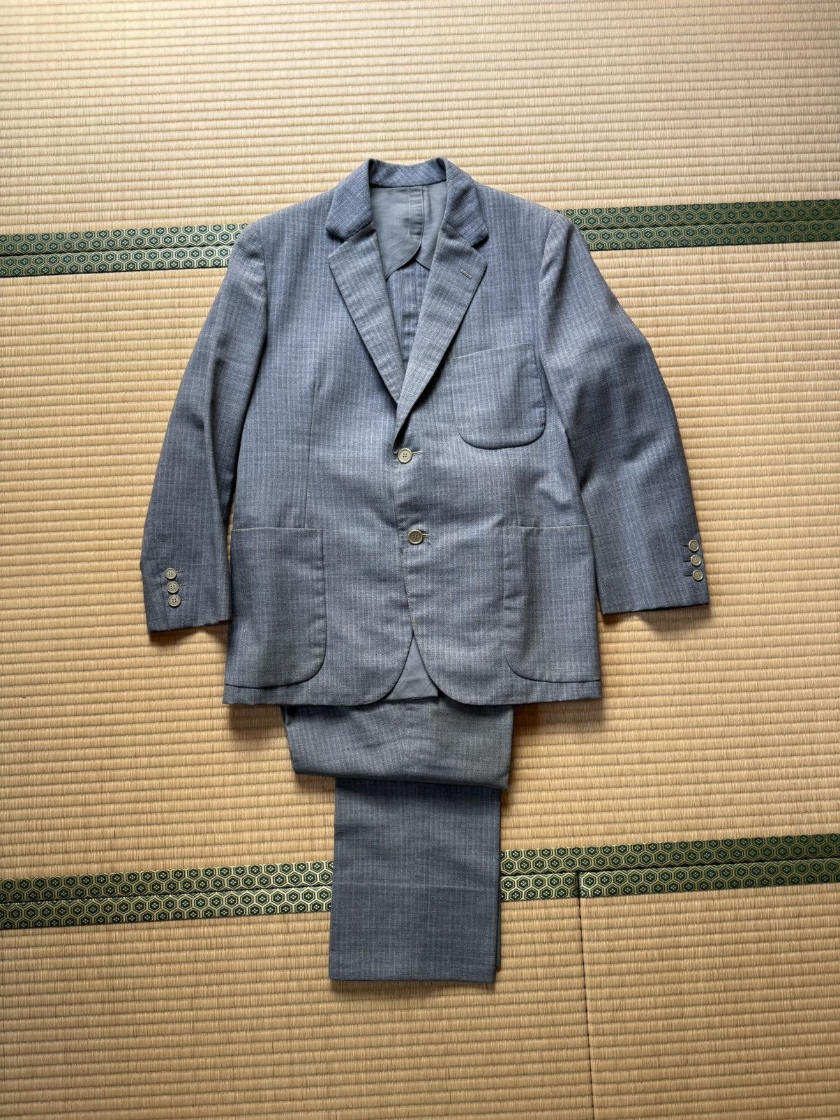 Other Spring&Summer Japanese NIKKE REFINETEX Wool Suit Size 36R - 5 Thumbnail